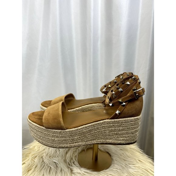 Marc Fisher Leather Espadrille Sandal - Picture 6 of 7
